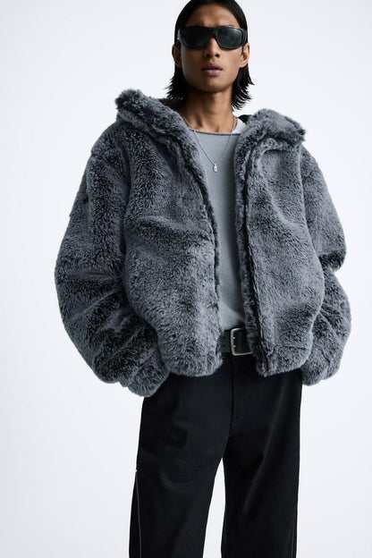 Faux Fur Jacket