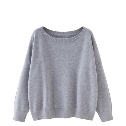 Single Shoulder Sweater