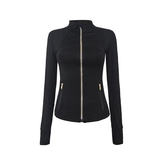 Fitted Zipper Jacket