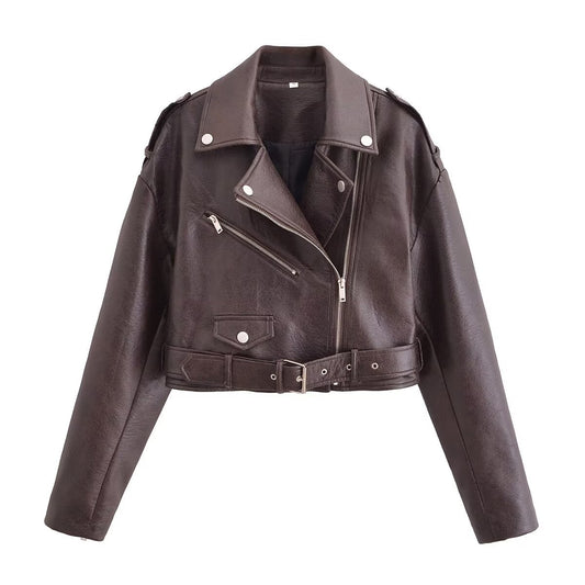 Vogue leather jacket