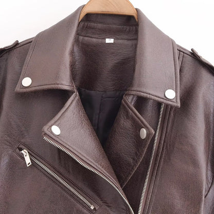 Vogue leather jacket